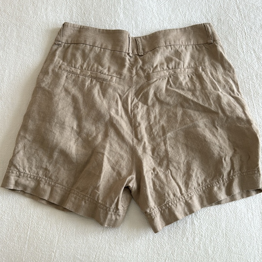 NWOT Free People Chelsea Linen Shorts - Picture 9 of 11